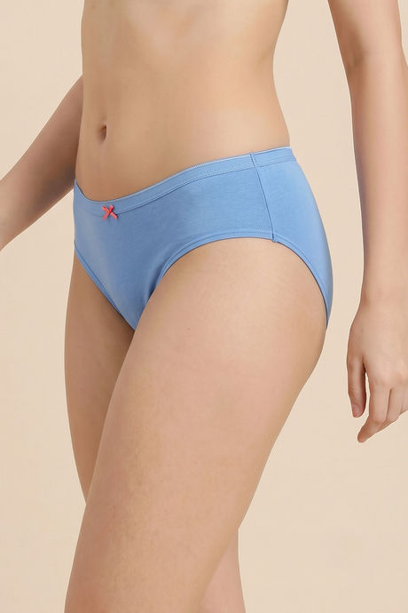 Zivame Anti-Microbial Low Rise Full Coverage Hipster Panty (Pack of 3) - Multicolor — image 10